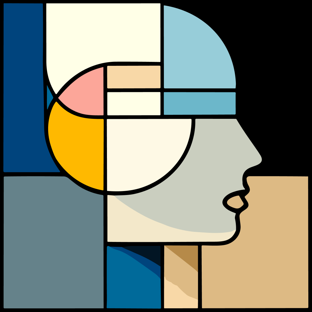 Free AI-generated Abstract AI avatar - Fake profile picture for UI design mockups