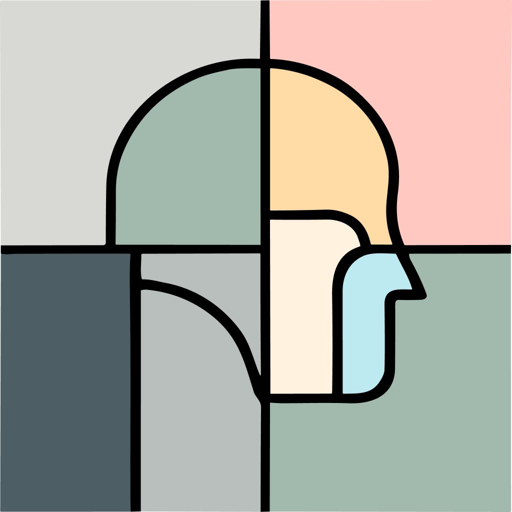 Free AI-generated Abstract AI avatar - Fake profile picture for UI design mockups