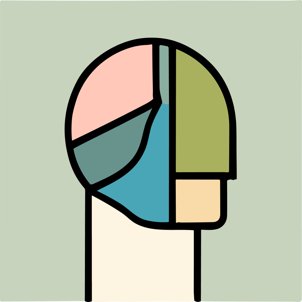 Free AI-generated Abstract AI avatar - Fake profile picture for UI design mockups