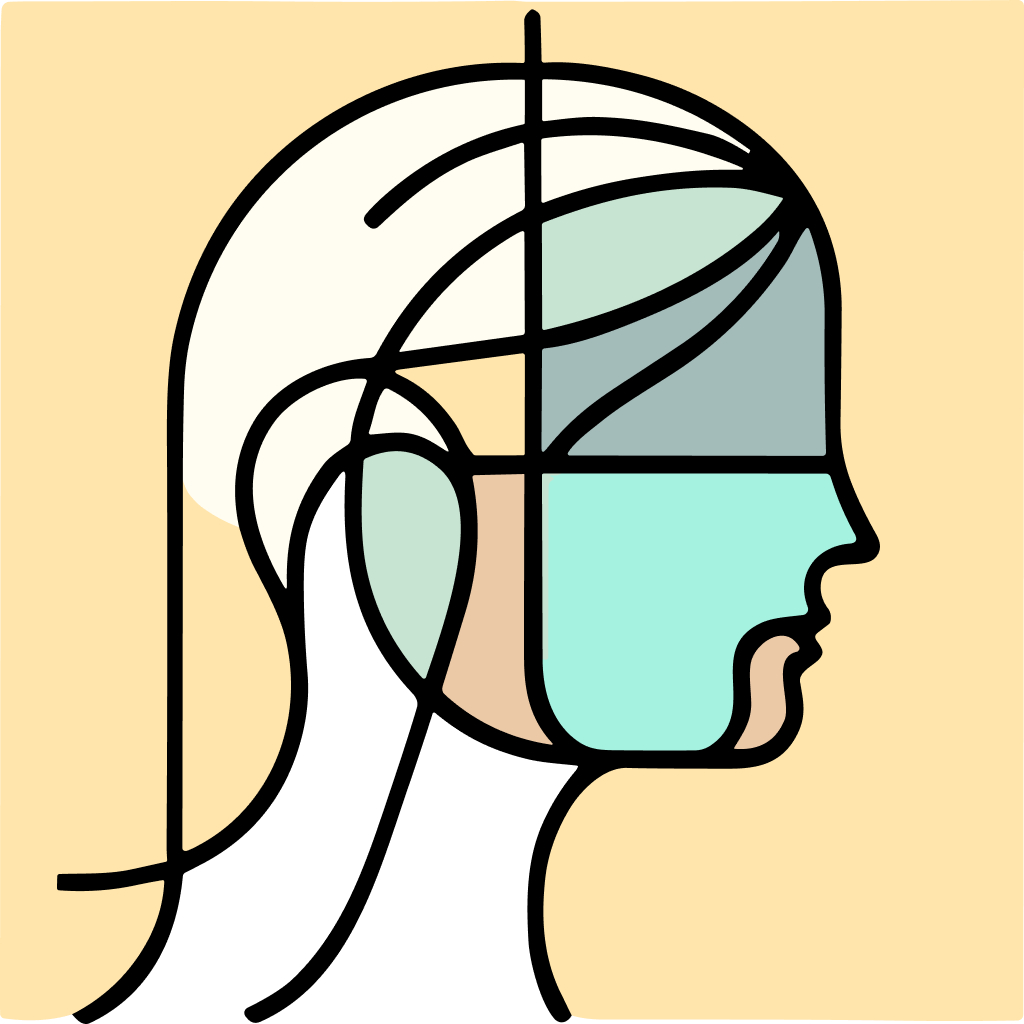 Free AI-generated Abstract AI avatar - Fake profile picture for UI design mockups