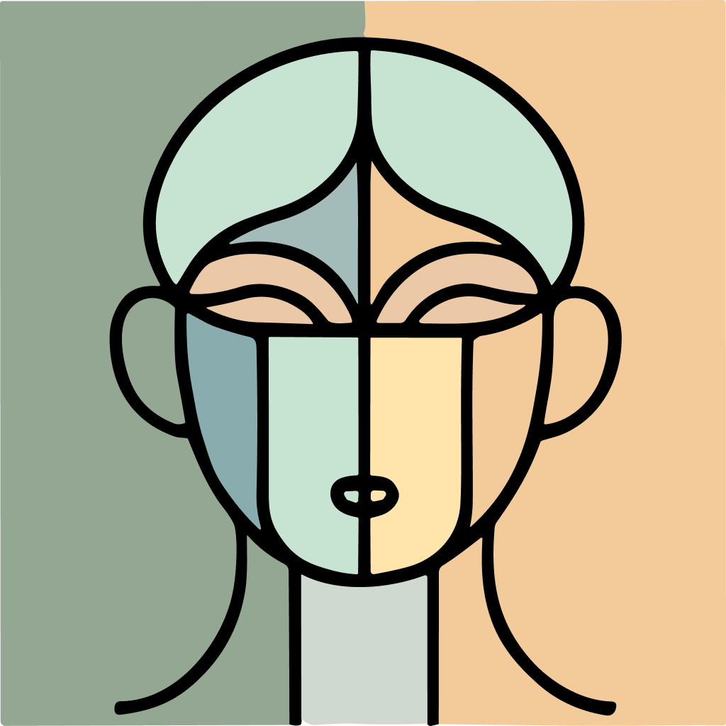 Free AI-generated Abstract AI avatar - Fake profile picture for UI design mockups