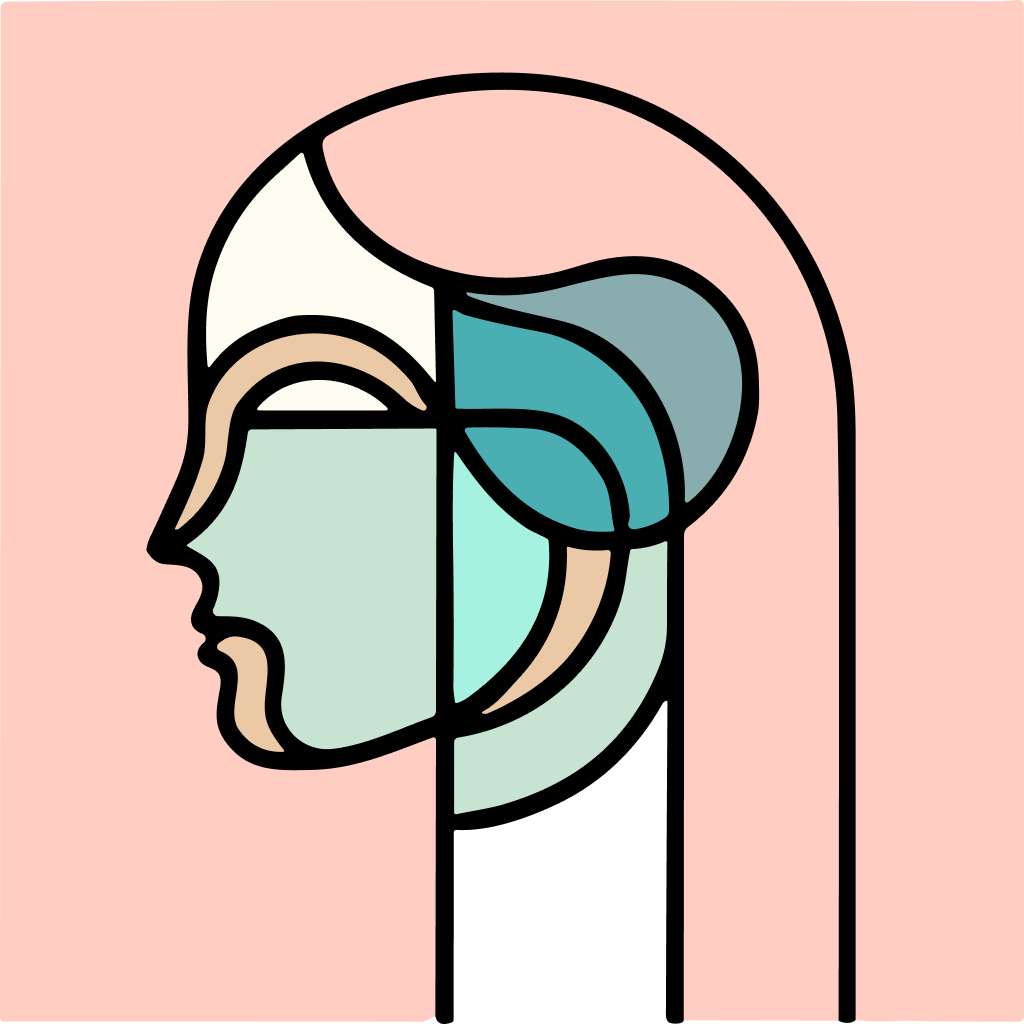 Free AI-generated Abstract AI avatar - Fake profile picture for UI design mockups