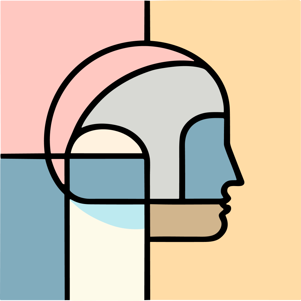 Free AI-generated Abstract AI avatar - Fake profile picture for UI design mockups