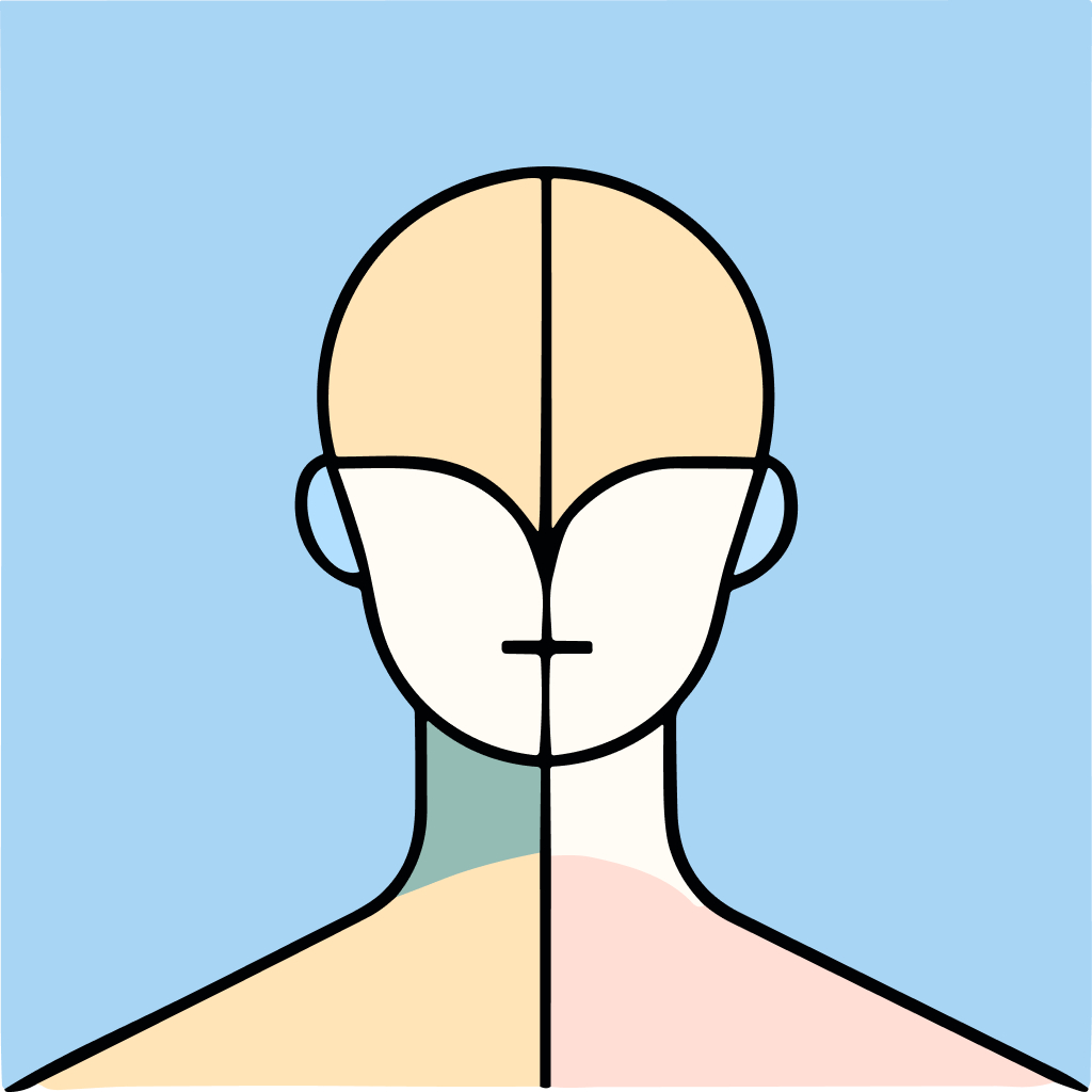 Free AI-generated Abstract avatar - Fake profile picture for UI design mockups