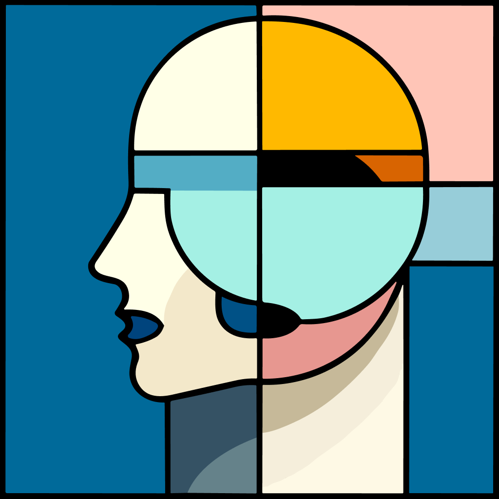 Free AI-generated Abstract AI avatar - Fake profile picture for UI design mockups