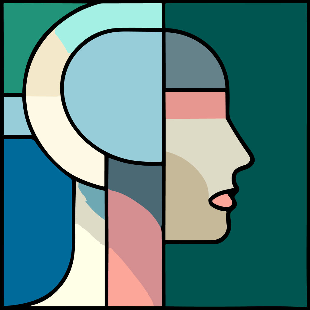 Free AI-generated Abstract AI avatar - Fake profile picture for UI design mockups