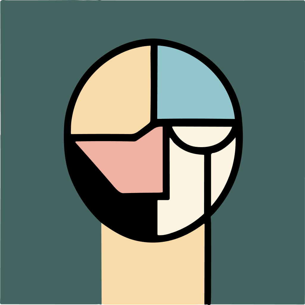 Free AI-generated Abstract AI avatar - Fake profile picture for UI design mockups