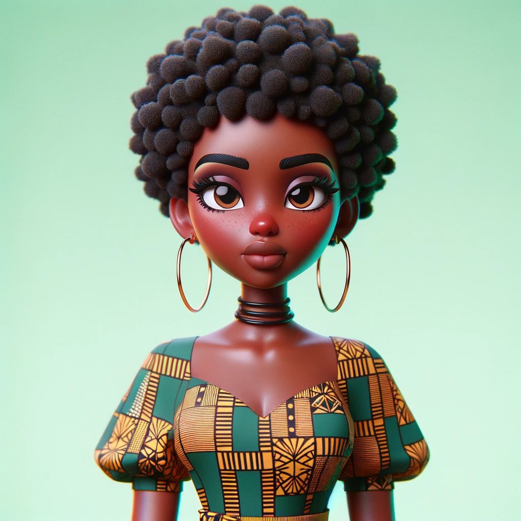 Free AI-generated Cartoon AI avatar - Fake profile picture for UI design mockups